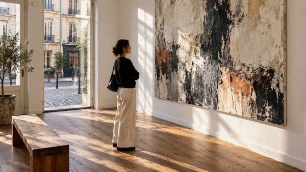 Acheter sa première toile contemporaine sans se tromper de signature