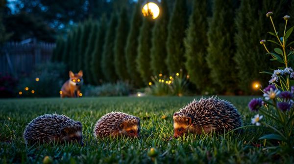Les secrets fascinants des animaux nocturnes du jardin